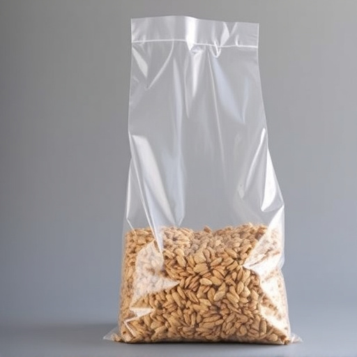 Large clear bag of wild bird seed