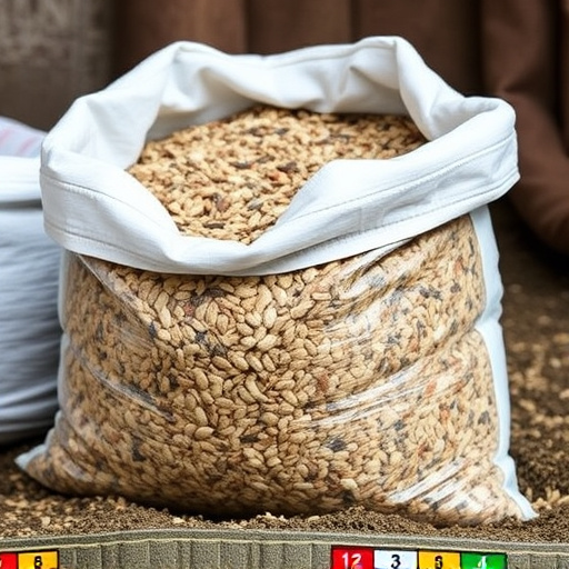 Large sack of mixed bird seed