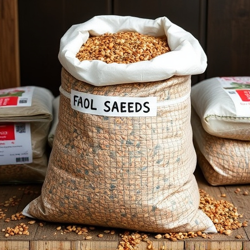 Large sack of mixed bird seed