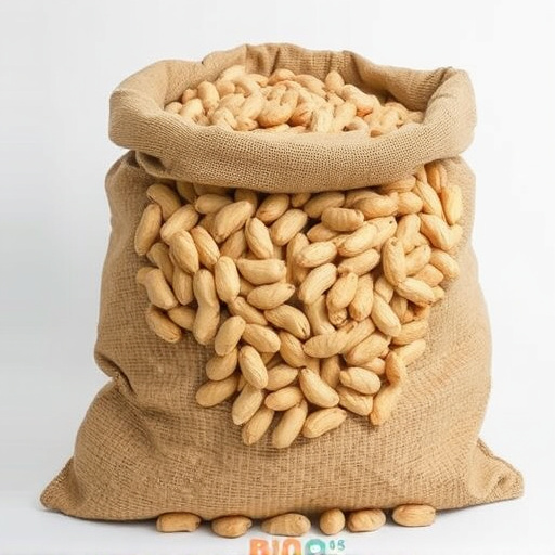 Large sack of peanuts for birds