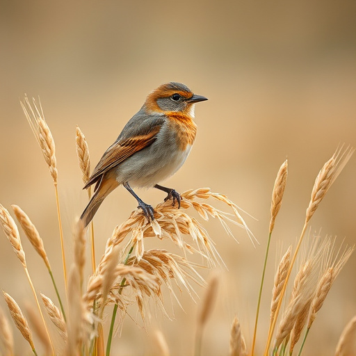 Leftover oats placed near bird perch