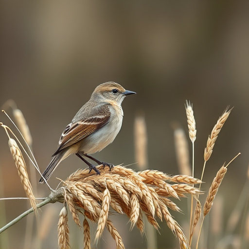 Leftover oats placed near bird perch