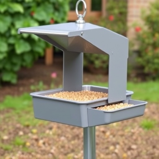 Lightweight feeder with open access tray