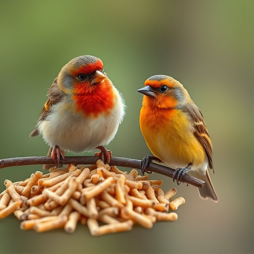 Feed Birds Affordably: High-Quality Small Feeder with Dried Mealworms &amp; Seeds - Free Shipping!