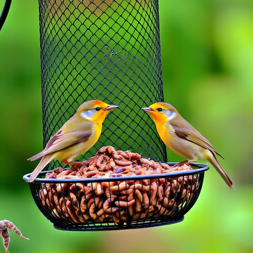 Attract UK Robins with Mealworm Feeder Guide