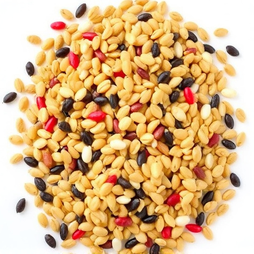 Mixed bird seed blend without wheat