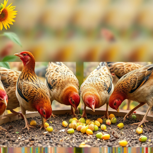 Mixed flock eating sunflower hearts
