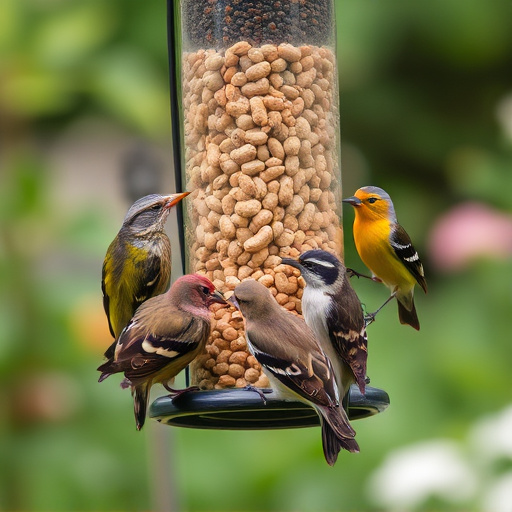 mixed-garden-birds-eating-from-peanut-fe-640x480-91432443.jpeg