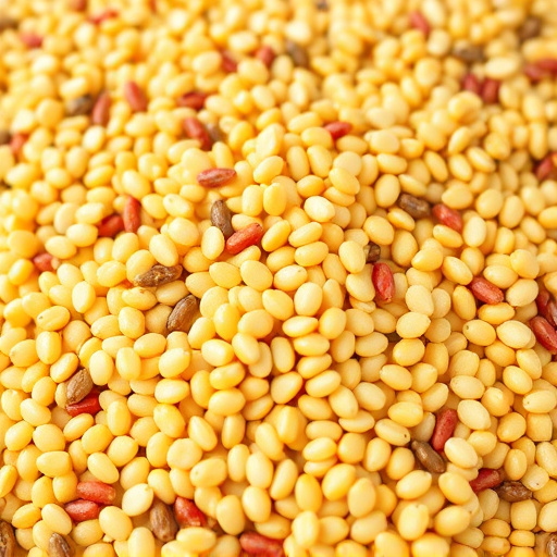 Mixed seed blend with millet and maize