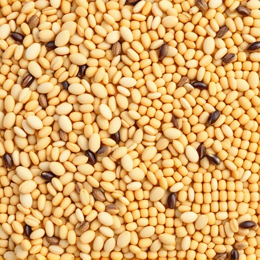 Mixed seed blend with millet and maize