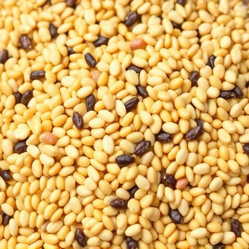 Mixed seed blend with millet and maize