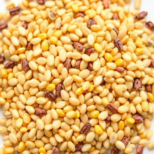 Mixed seed blend with millet and maize