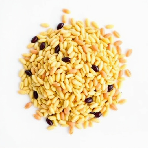 Mixed seed blend with millet and maize