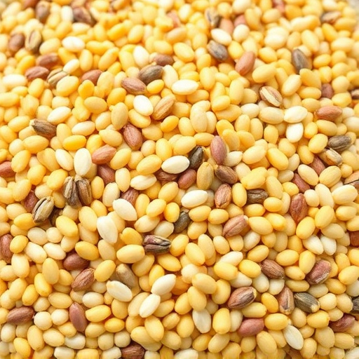Mixed seed blend with millet and maize