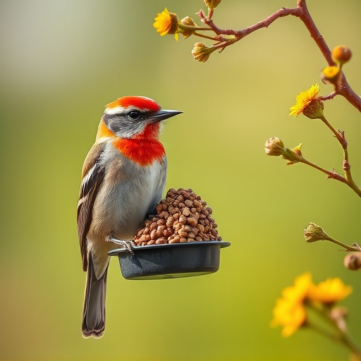Mobile phone browsing bird seed deals