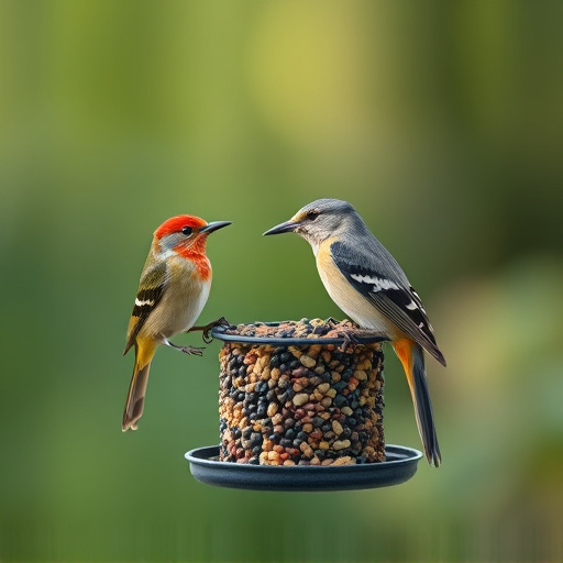 Mobile phone browsing bird seed deals