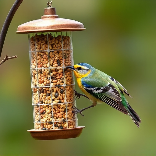 Mobile phone browsing bird seed deals