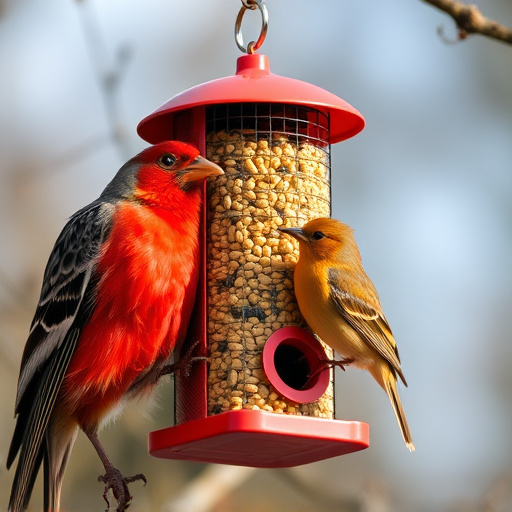 Mobile phone browsing bird seed deals