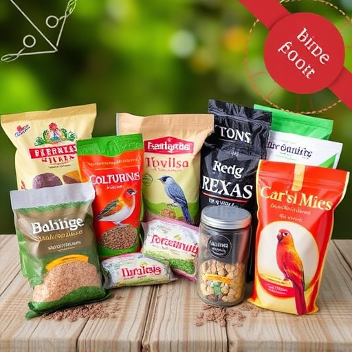 Monthly bird food subscription package
