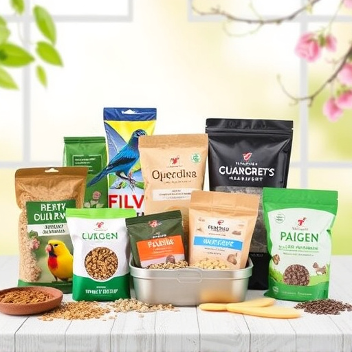 Monthly bird food subscription package
