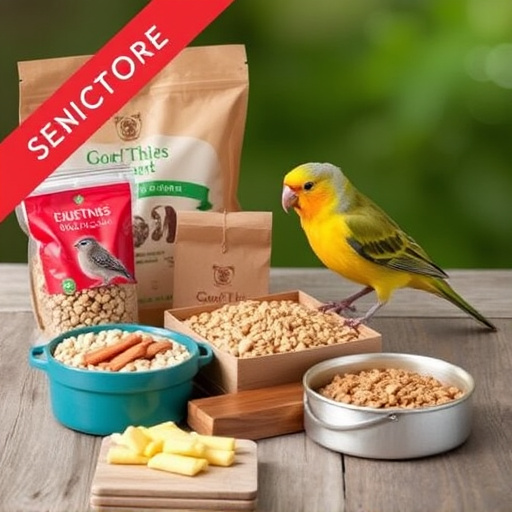 Monthly bird food subscription package