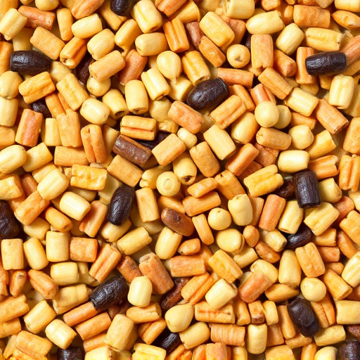 Natural bird food mix with sunflower hearts