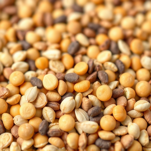Natural bird food mix with sunflower hearts