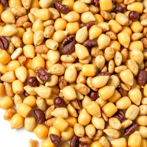 Natural bird food mix with sunflower hearts