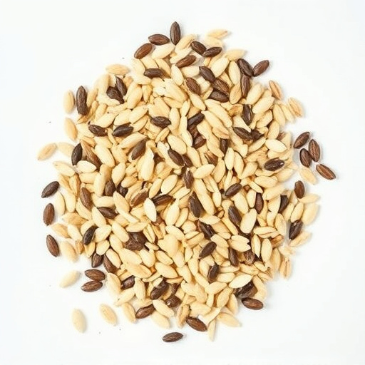 Natural seed mix for mess-free feeding