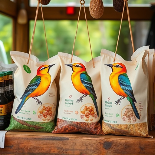 Online shop displaying wild bird food bags
