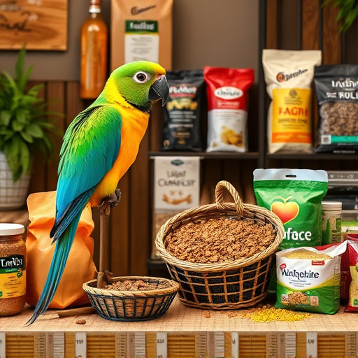 Online shop offering bird food delivery