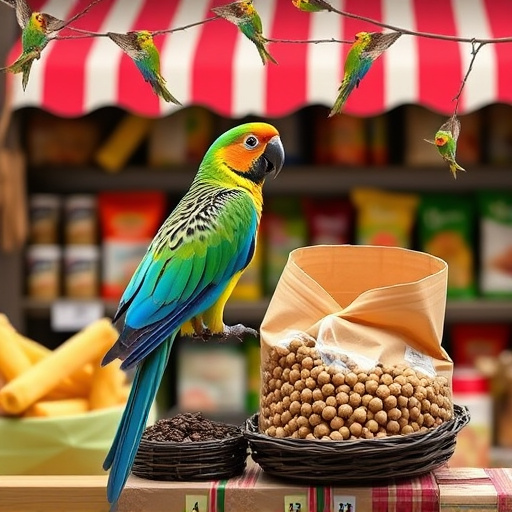 Online shop offering bird food delivery