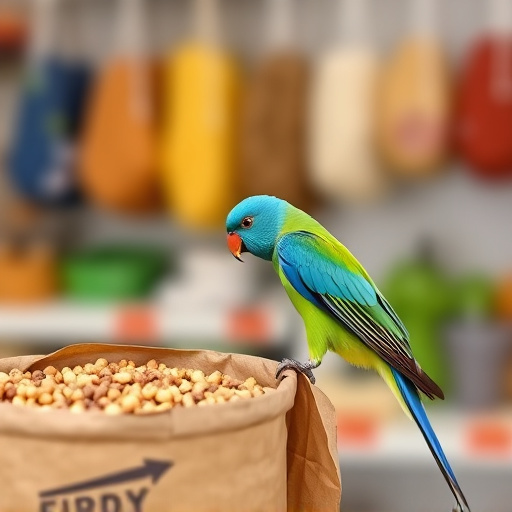 Online shop offering bird food delivery