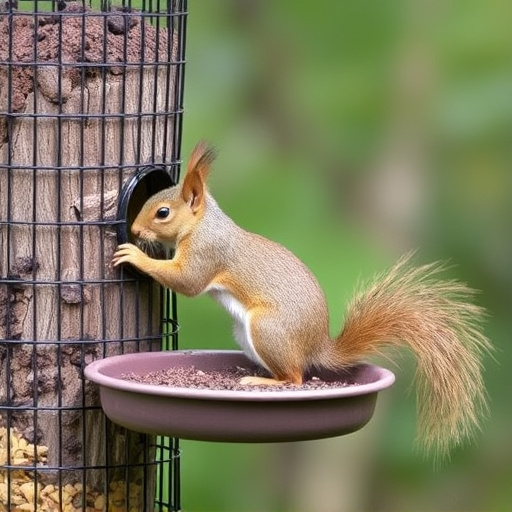 Squirrel-Proof Feeders for Sunflower Hearts: Winter-Ready Solutions