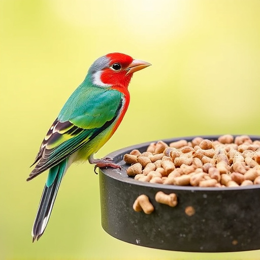 Ready-to-use suet pellets for birds