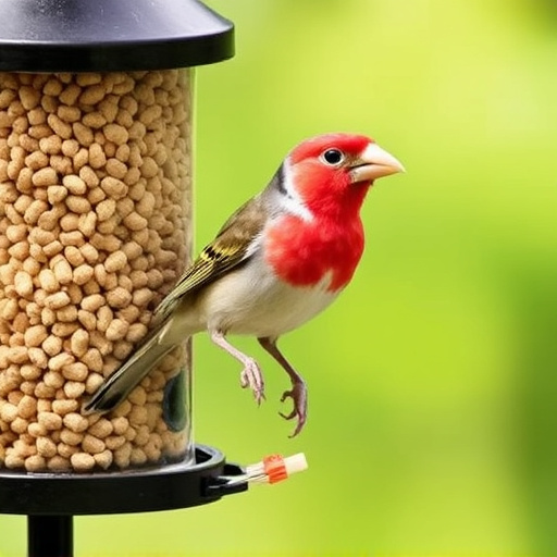 Ready-to-use suet pellets for birds