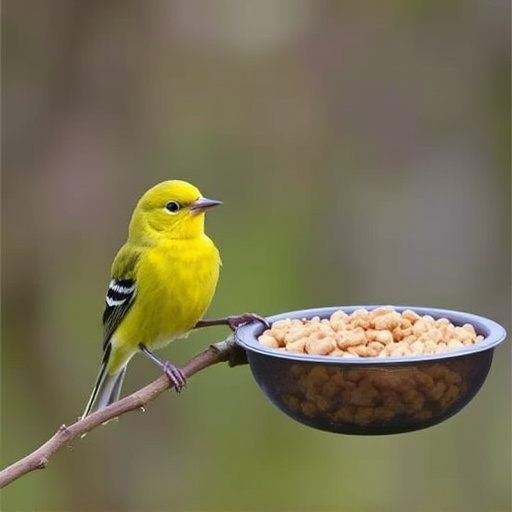 Ready-to-use suet pellets for birds