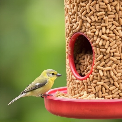 Ready-to-use suet pellets for birds