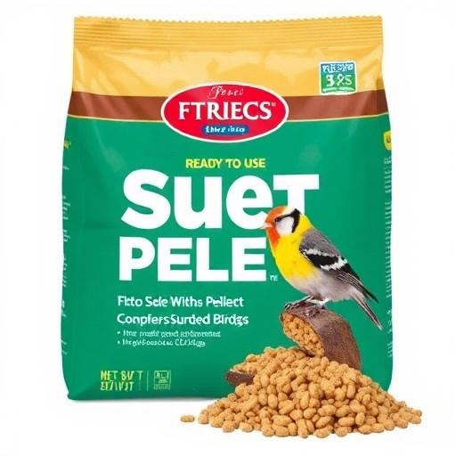 Ready-to-use suet pellets for birds
