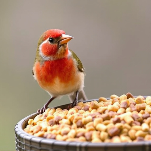 Ready-to-use suet pellets for birds