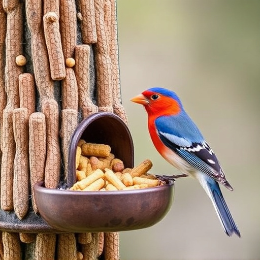 Ready-to-use suet pellets for birds