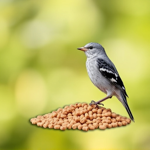 Ready-to-use suet pellets for birds