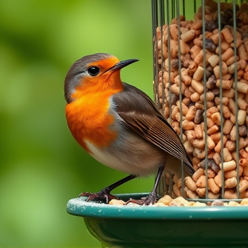 Winter Suet Pellets: Fueling Robins and Tits' Survival