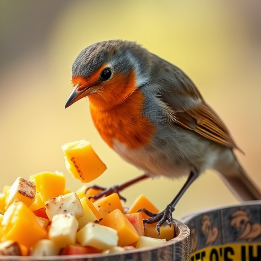 Unveiling Robin's Diet: Natural Feed Preferences Revealed