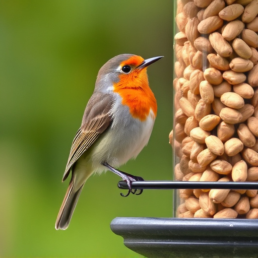 Attract Wild Birds: Safe Peanuts for Garden Feeds