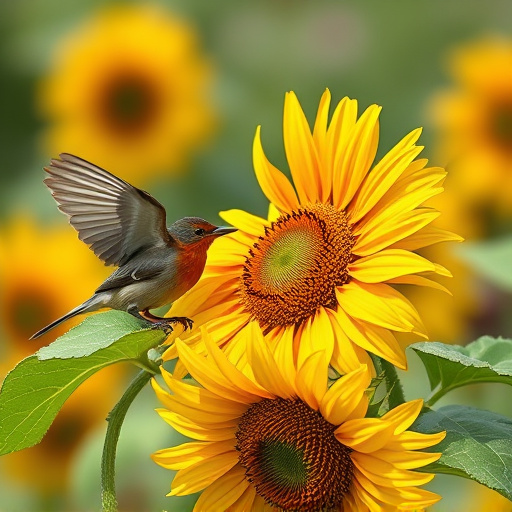 Sunflower Hearts: Feeding Birds Mess-Free and Healthy