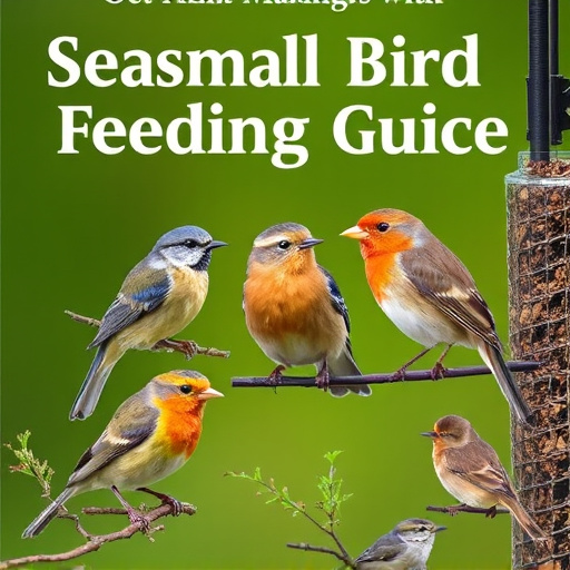 Seasonal bird feeding guide with UK birds