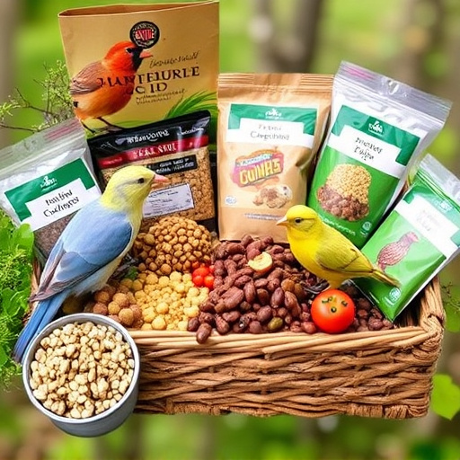 Seasonal bird food subscription assortment