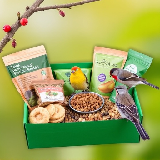 Seasonal bird food subscription assortment