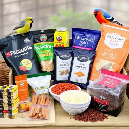 Seasonal bird food subscription assortment
